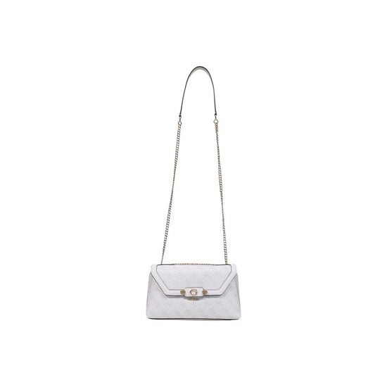 Guess White Polyethylene Handbag