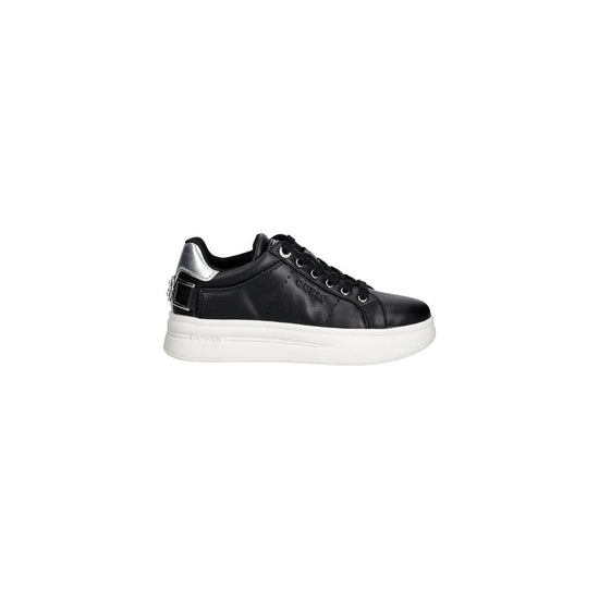Guess Black Polyethylene Platform Sneakers