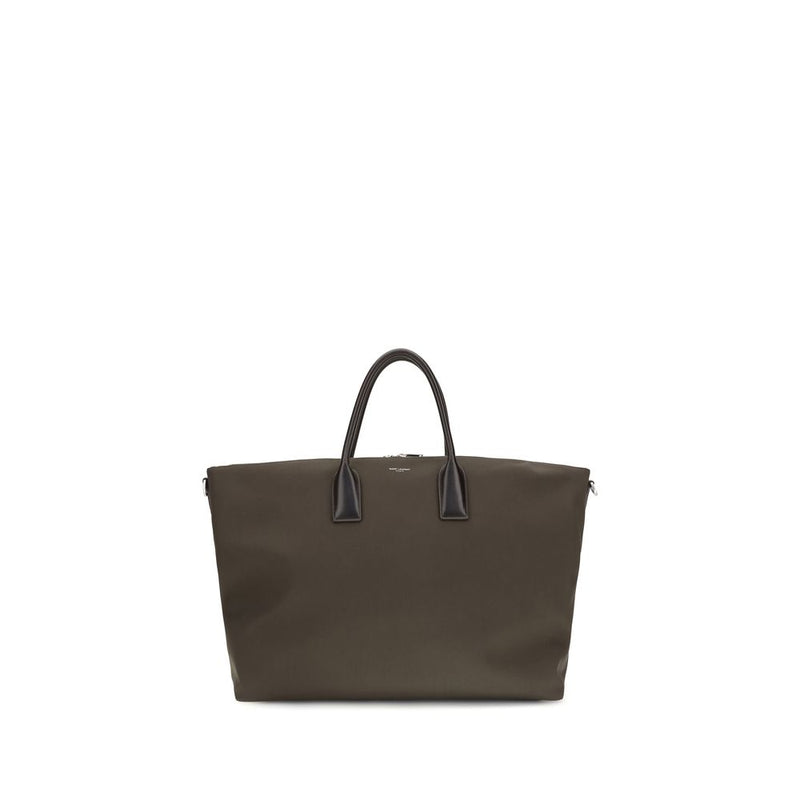 Saint Laurent Brown Calf Leather Bos Taurus Handbag