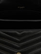 Saint Laurent Black Lamb Leather Shoulder Bag
