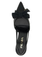 Prada Black Polyamide Mid Heel Pumps