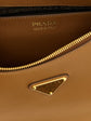 Prada Brown Calfskin Shoulder Bag