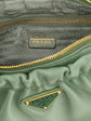 Prada Bicolor Lamb Leather Shoulder Bag