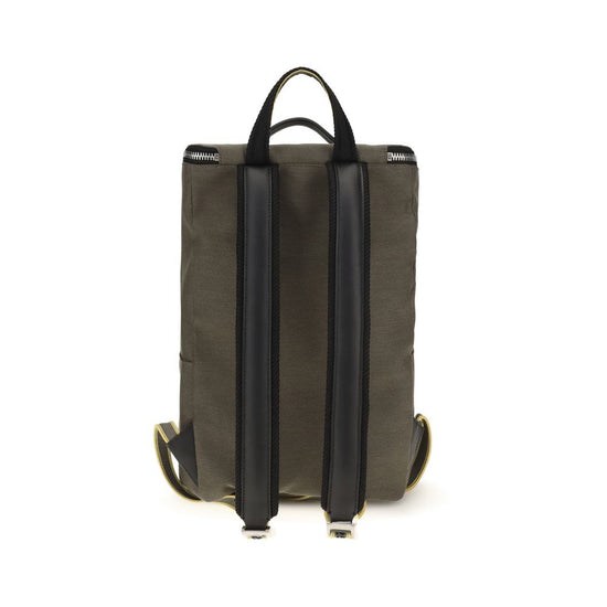 Fendi Bicolor Cotton Backpack
