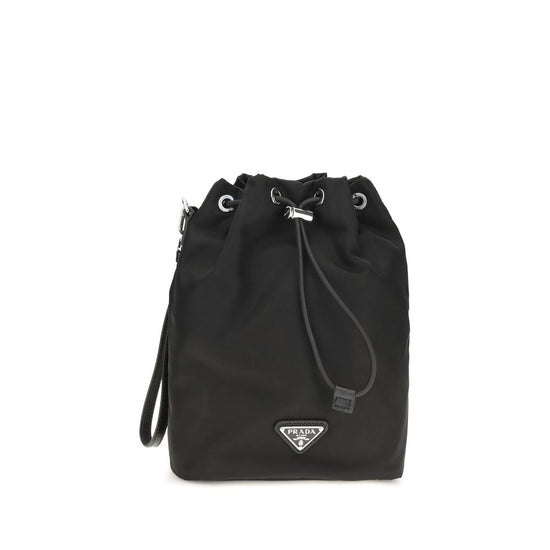 Prada Black Nylon Handbag