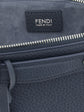 Fendi Blue Calfskin Clutch Bag