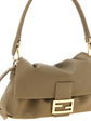 Fendi Beige Lamb Leather Handbag