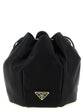 Prada Black Viscose Shoulder Bag