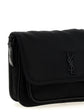 Saint Laurent Black Polyamide Crossbody Bag