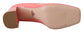 Prada Pink Patent Leather Block Heels Pumps Classic - Front view
