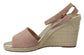 Prada Pink Suede Leather Ankle Strap Sandals - Styled view