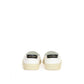 Saint Laurent White Cotton Low Top Sneakers - Back view