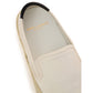 Saint Laurent White Cotton Low Top Sneakers - Close-up view