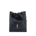 Saint Laurent Black Lamb Shoulder Bag - AW26 27x34cm - Front view