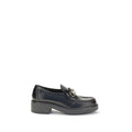 Gucci Black Calf Leather Slip On Loafers - AW25 - Front view