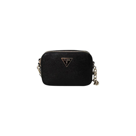 Guess Black Polyethylene Handbag - Front view
