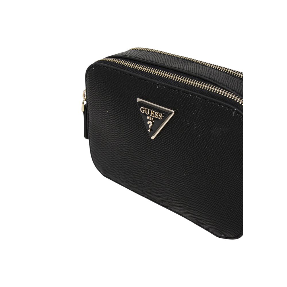 Guess Black Polyethylene Handbag - Side view