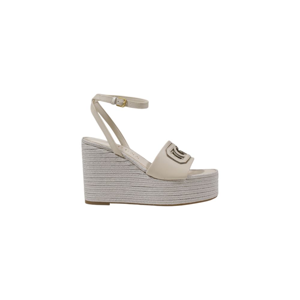 Guess Beige Synthetic High Heel Pumps - Back view