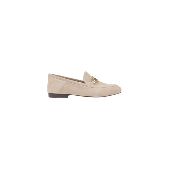 Guess Beige Leather Platform Pumps - Front view