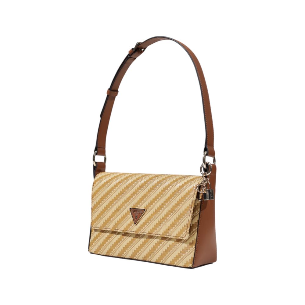 Guess Beige Polypropylene Handbag - Back view