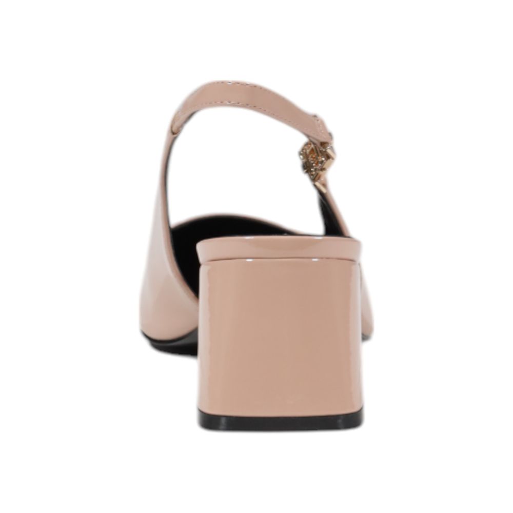 Guess Pink Polyethylene Platform Sandals - Detail view