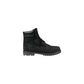 Timberland Black Leather Lace-Up Boots - Front view
