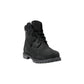 Timberland Black Leather Lace-Up Boots - Side view