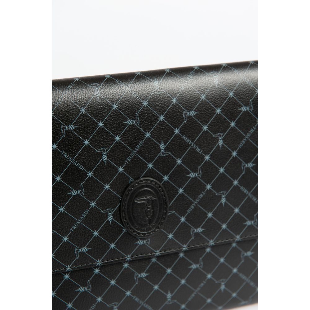 Trussardi Polyester Clutch - Side view