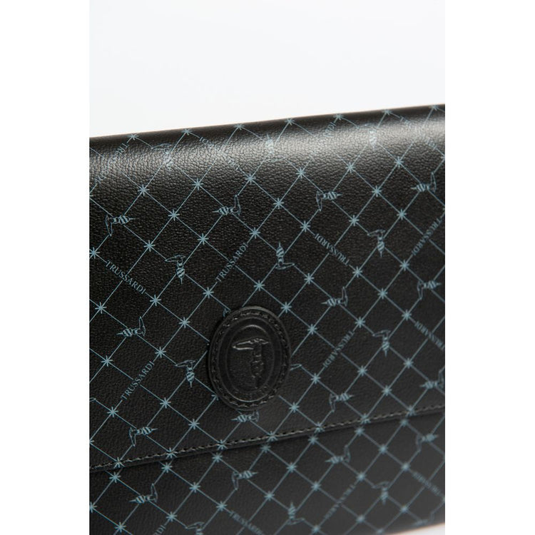 Trussardi Polyester Clutch - Side view