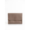 Trussardi Brown Polyester Men Clutch - Front view