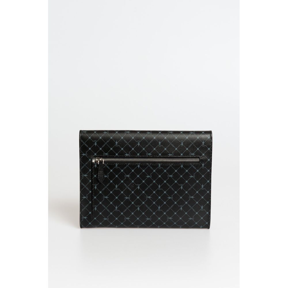 Trussardi Polyester Clutch - Back view