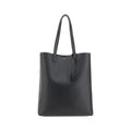 Saint Laurent Black Lamb Shoulder Bag - SS26 39.5×39.5cm - Front view