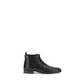 Prada Black Goatskin Ankle Boots - Front view