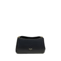 Prada Black Calf Leather Shoulder Bag - SS26 28x16cm - Front view