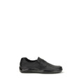 Prada Black Calf Leather Slip On Loafers - SS26 (Ref. PR4D3612FD001070F0002) - Front view